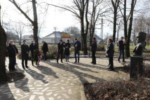 Polaganje venaca na spomenik Vojvodi Živojinu Mišiću