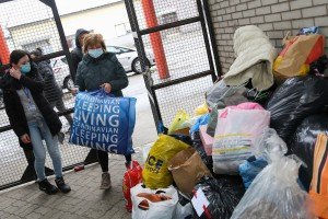 Akcija prikupljanja garderobe u prostorijama humanitarnog udruženja "Za Suboticu svim srcem"
