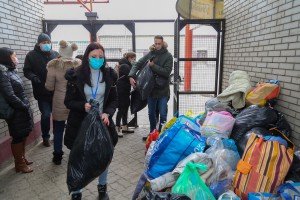 Akcija prikupljanja garderobe u prostorijama humanitarnog udruženja "Za Suboticu svim srcem"