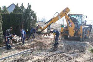 Obilazak radova na izgradnji biciklističke staze uz obalu Palićkog jezera