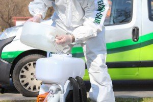 Preduzeće "Eko-Sub" dezinfikovalo dečja igrališta na Paliću