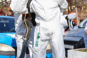 Preduzeće "Eko-Sub" dezinfikovalo dečja igrališta na Paliću