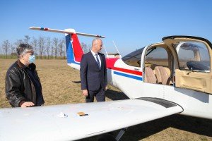 Pokrajinski sekretar Ivanišević posetio aerodrom "Subotica"
