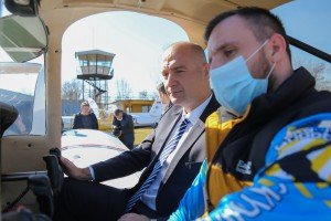 Pokrajinski sekretar Ivanišević posetio aerodrom "Subotica"