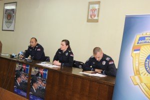 Promotivna tribina Policijske uprave Subotica sa akcentom na bezbednost u saobraćaju