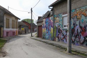 Drapšinova i Bledska ulica u centru grada