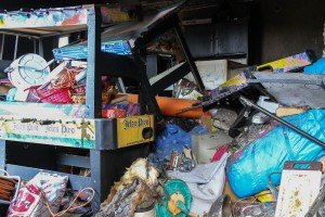 Obilazak izgorele kuće u Malom Bajmoku