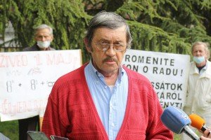 Obraćanje udruženja "Solidarnost" na temu 1. maja i radničkih prava