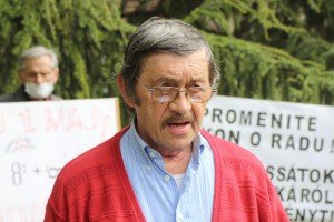 Obraćanje udruženja "Solidarnost" na temu 1. maja i radničkih prava