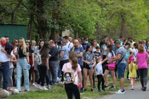 Prvi maj uz obalu Palićkog jezera