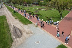 Prvi maj na Paliću iz ptičje perspektive