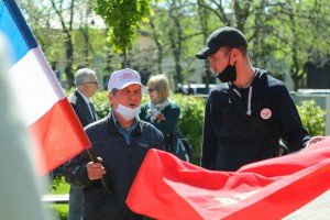Polaganje venaca povodom Dana pobede nad fašizmom