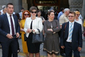 Otkrivanje spomenika Karolju Birou