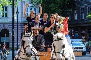 Proslava duple krune ŽFK "Spartak"