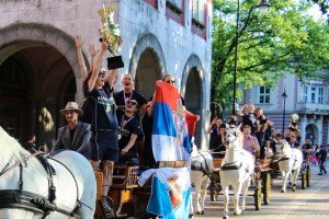 Proslava duple krune ŽFK "Spartak"