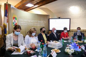 Predstavnici Ministarstva za ljudska i manjinska prava i društveni dijalog u poseti Mađarskom nacionalnom savetu