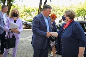Prijem za ministarku privrede u Gradskoj kući