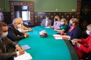 Prijem za ministarku privrede u Gradskoj kući