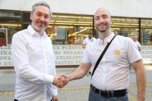 Otvaranje palačinkarnice "Kinder's cake" u Engelsovoj ulici