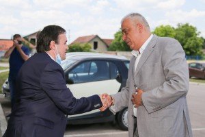 Gradonačelnik Bakić i pokrajinski sekretar Ivanišević u obilasku Privredne zone Mali Bajmok