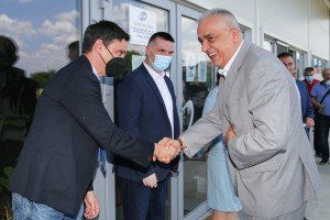 Gradonačelnik Bakić i pokrajinski sekretar Ivanišević u obilasku Privredne zone Mali Bajmok
