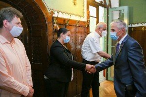 Prijem za atletičare Spartaka