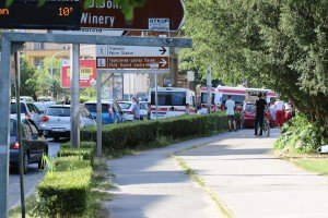 Saobraćajna nezgoda na raskrsnici kod Nove opštine