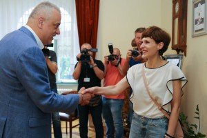 Prijem za glumce i rukovodstvo Narodnog pozorišta