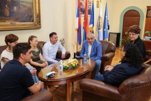 Prijem za glumce i rukovodstvo Narodnog pozorišta