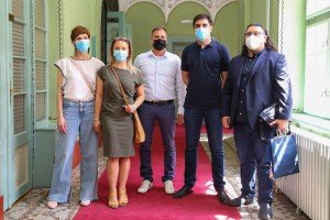 Prijem za glumce i rukovodstvo Narodnog pozorišta