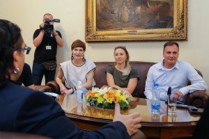 Prijem za glumce i rukovodstvo Narodnog pozorišta