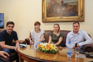 Prijem za glumce i rukovodstvo Narodnog pozorišta