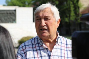 Dan borca - polaganja venaca na Spomenik žrtvama fašizma