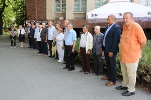 Dan borca - polaganja venaca na Spomenik "Njihovoj vernosti"