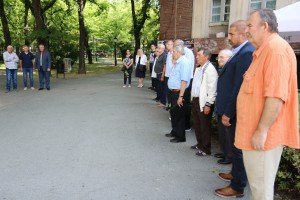 Dan borca - polaganja venaca na Spomenik "Njihovoj vernosti"