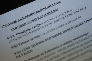 Najava Međunarodnog skupa oldtajmera