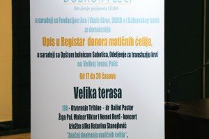 Najava programa udruženja za borbu protiv akutnih leukemija