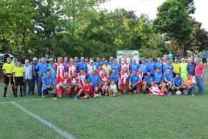 Revijalni fudbalski meč veterana Đurđina i Crvene zvezde