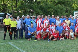 Revijalni fudbalski meč veterana Đurđina i Crvene zvezde