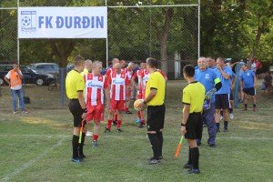 Revijalni fudbalski meč veterana Đurđina i Crvene zvezde