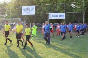 Revijalni fudbalski meč veterana Đurđina i Crvene zvezde