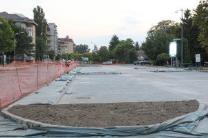Radovi na rekonstrukciji parkinga ispred Hale sportova