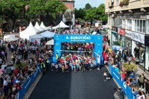 4. Subotički polumaraton - pogled iz drona