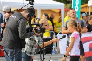 4. Subotički polumaraton - zagrevanje i početak trka ulicama grada