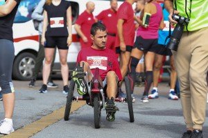 4. Subotički polumaraton - zagrevanje i početak trka ulicama grada