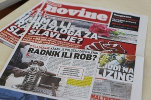 Konferencija za medije GrO "Stranka slobode i pravde" Subotica na temu akva parka