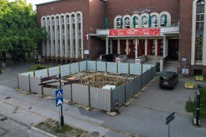 Polaganje temelja za spomenik Kralju Petru