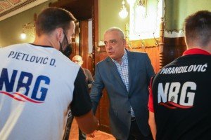 Prijem za rukovodstvo, trenere i igrače Vaterpolo kluba "Novi Beograd"