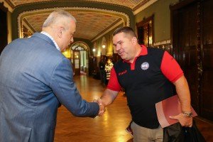 Prijem za rukovodstvo, trenere i igrače Vaterpolo kluba "Novi Beograd"