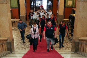 Prijem za rukovodstvo, trenere i igrače Vaterpolo kluba "Novi Beograd"